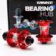 Tanke Mountain Bike Gas Drum Quick Disassembly/Barrel Axle 화려한 32/36 홀 4 Peilin 6 Claw 120 오프로드 폭발 거리 Tanke Mountain Bike Gas Drum Quick Disassembly/Barrel Axle 화려한 32/36 홀 4 Peilin 6 Claw 120 오프로드 폭발 거리