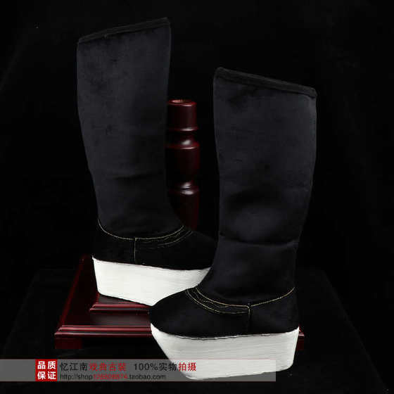 New performances, costume shoes, high boots, opera costume drama, Yue Opera young actors, high-top martial artists, Qing Dynasty official boots
New performances, costume shoes, high boots, opera costume drama, Yue Opera young actors, high-top martial artists, Qing Dynasty official boots