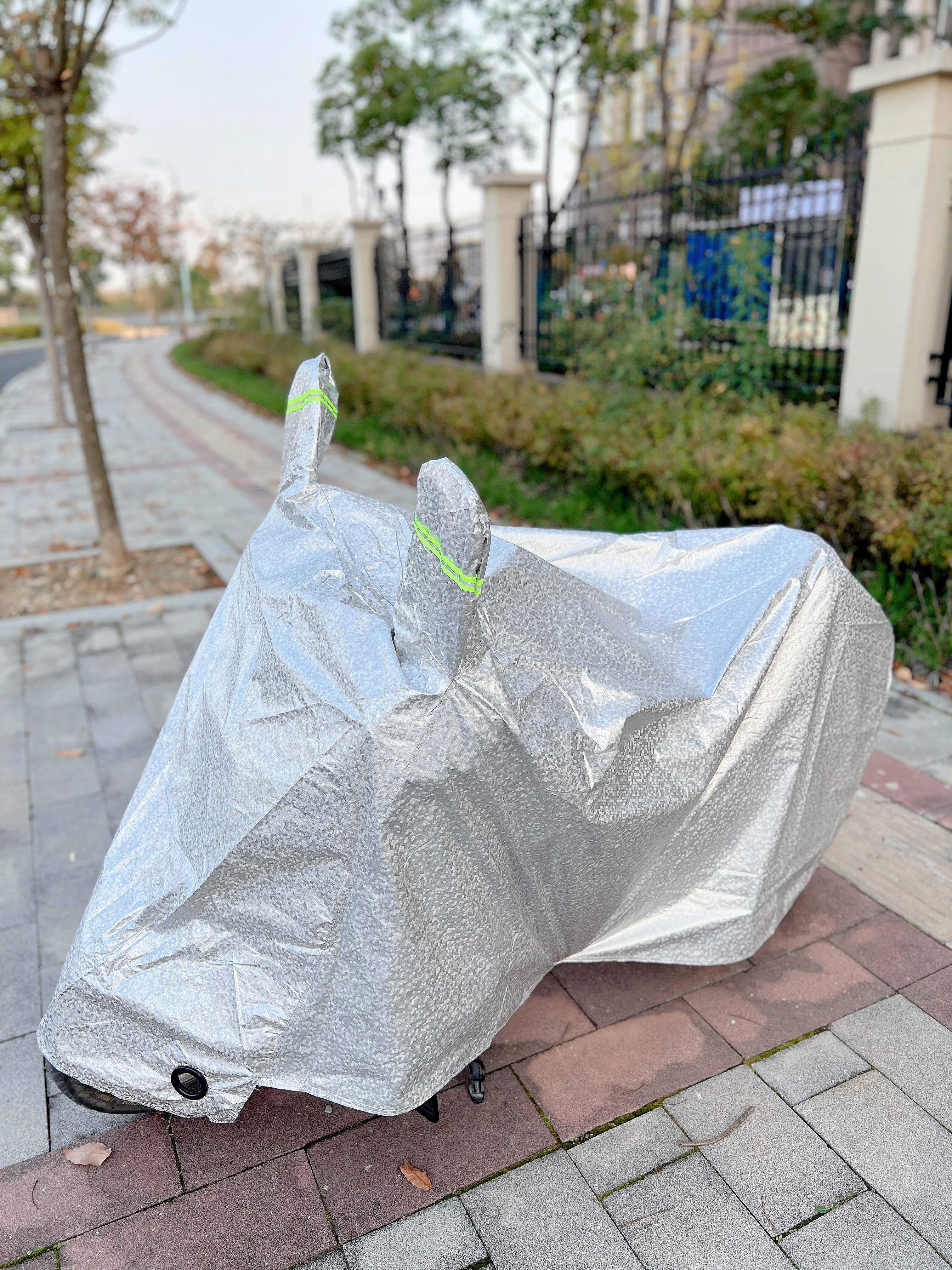 爱玛小爱e390专用电动车防晒防雨罩棚四季通用挡风遮雨电瓶车车衣