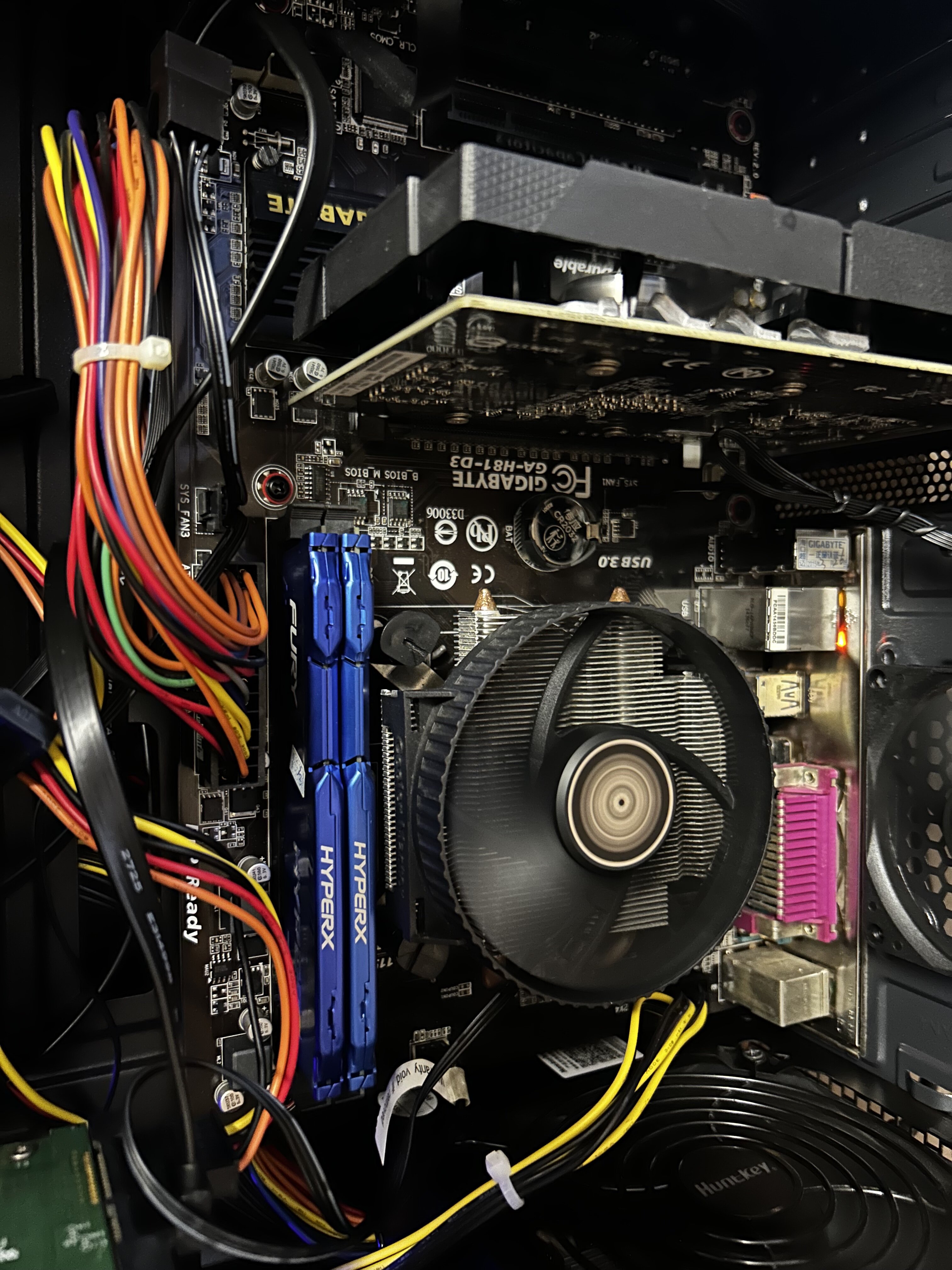id-cooling as-120-k 12cm机箱风扇 黑色无光 4pin接口 pwm温控