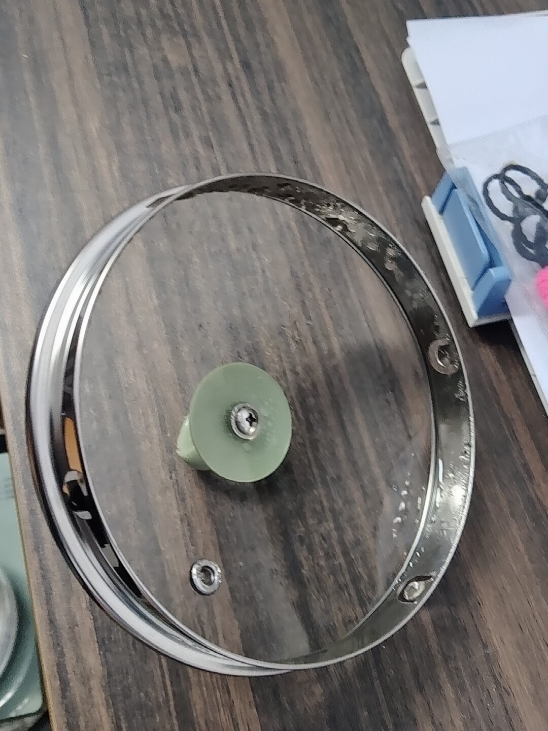 新飞养生壶盖子配件通用玻璃盖1.8l壶盖煮茶壶烧水壶上盖