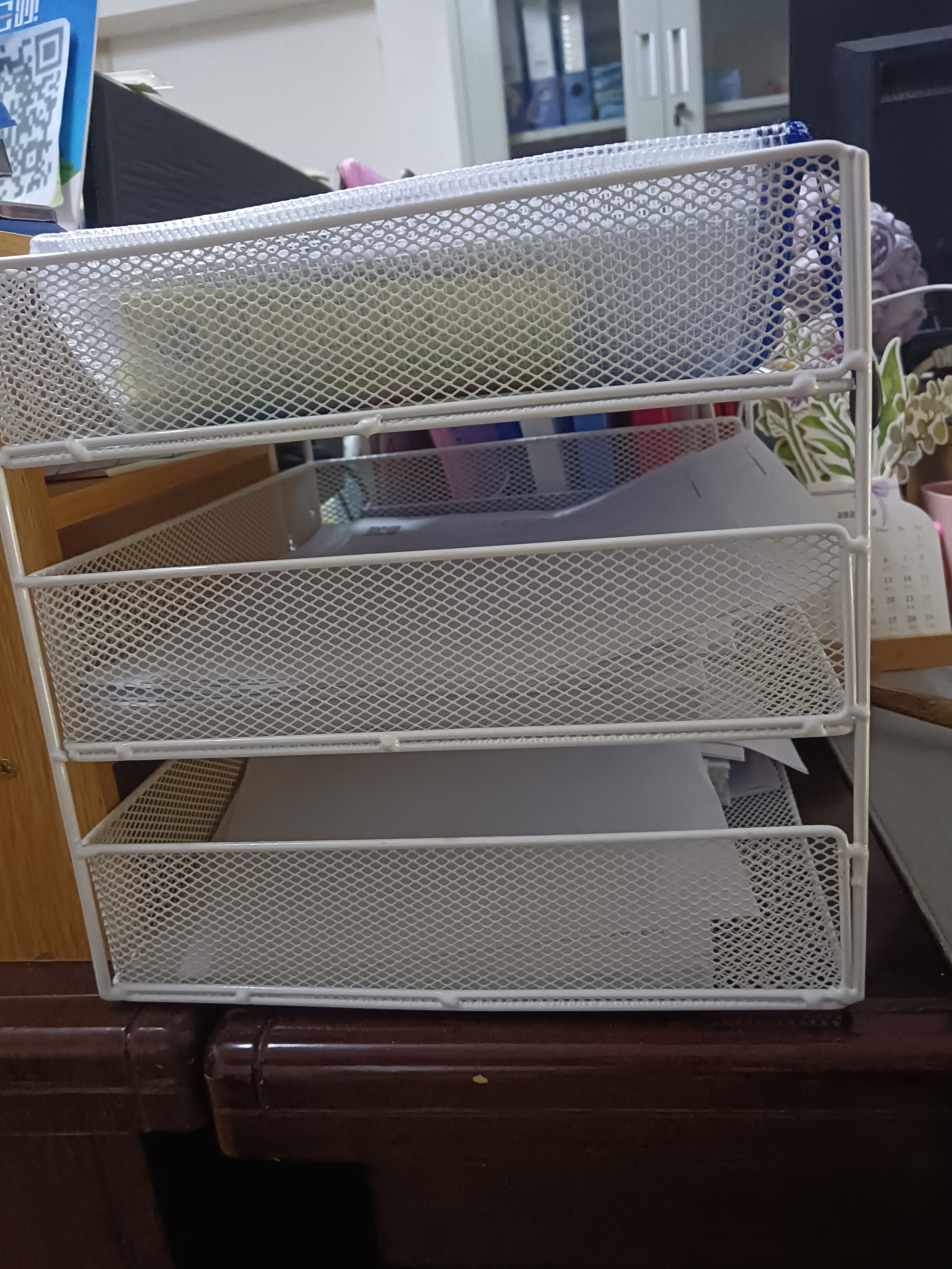 办公桌置物架文件收纳架文件架收纳盒办公用品大全桌面书架多层文件框