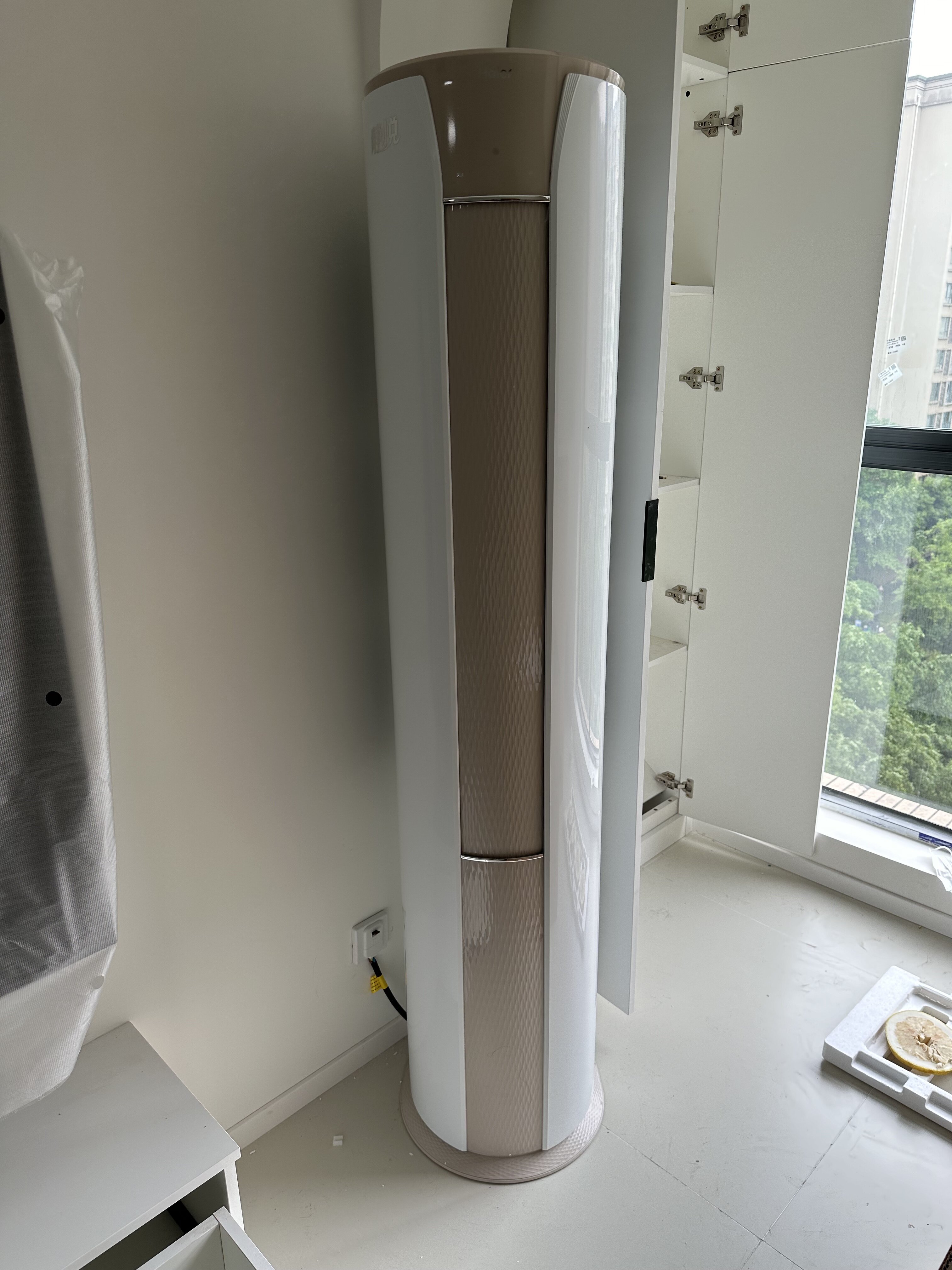 海尔空调立式kca客厅家用柜机3匹挂机1
