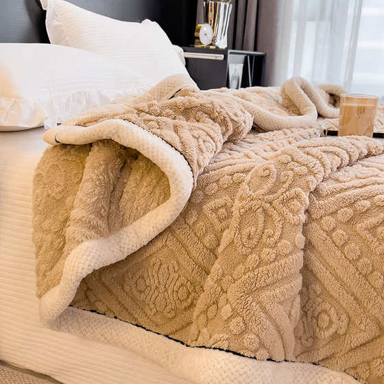 Class A thickened double-sided carved Taff Fluff Blanket Single Nap Sofa Cover Blanket Winter Coral Plush Blanket
Class A thickened double-sided carved Taff Fluff Blanket Single Nap Sofa Cover Blanket Winter Coral Plush Blanket