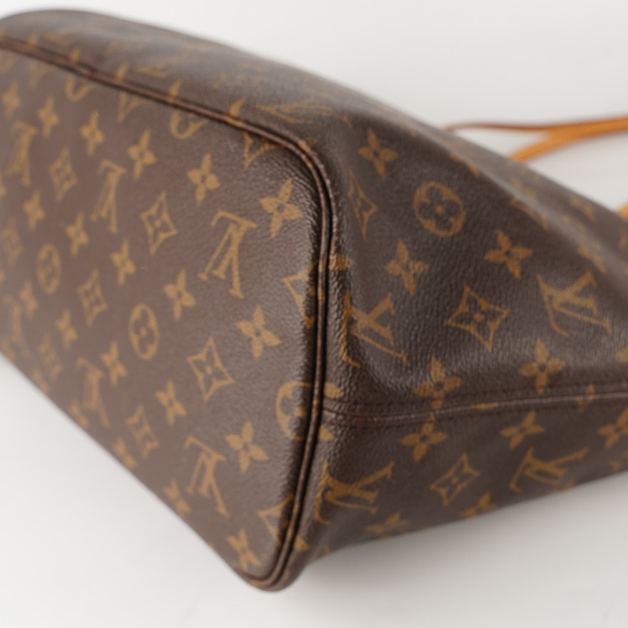 8新]路易威登lv neverfull 购物袋中号单肩包v4114