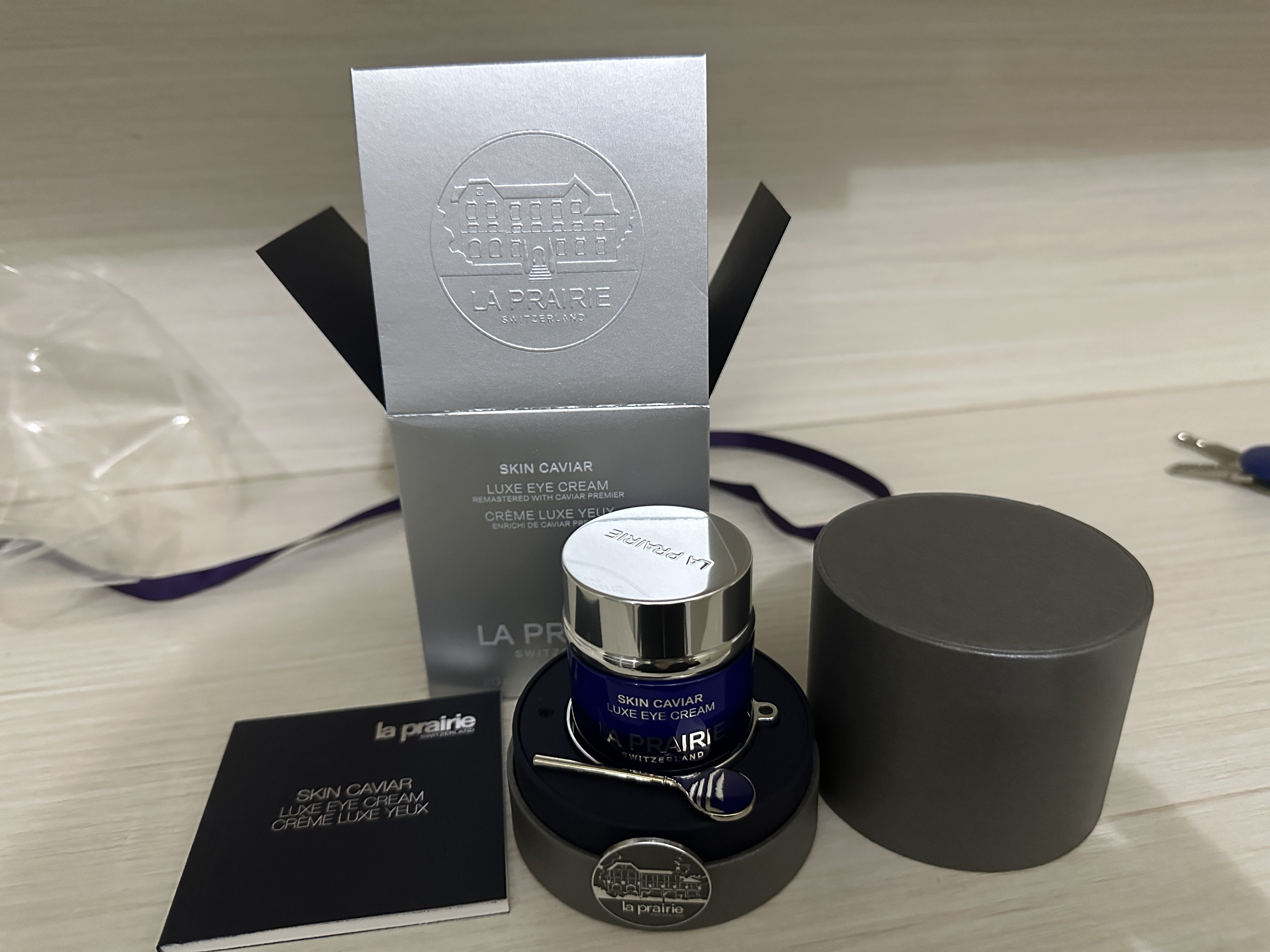 大头瑞士laprairie莱珀妮lp蓝鱼子琼贵眼霜20ml新版紧致提拉欧版