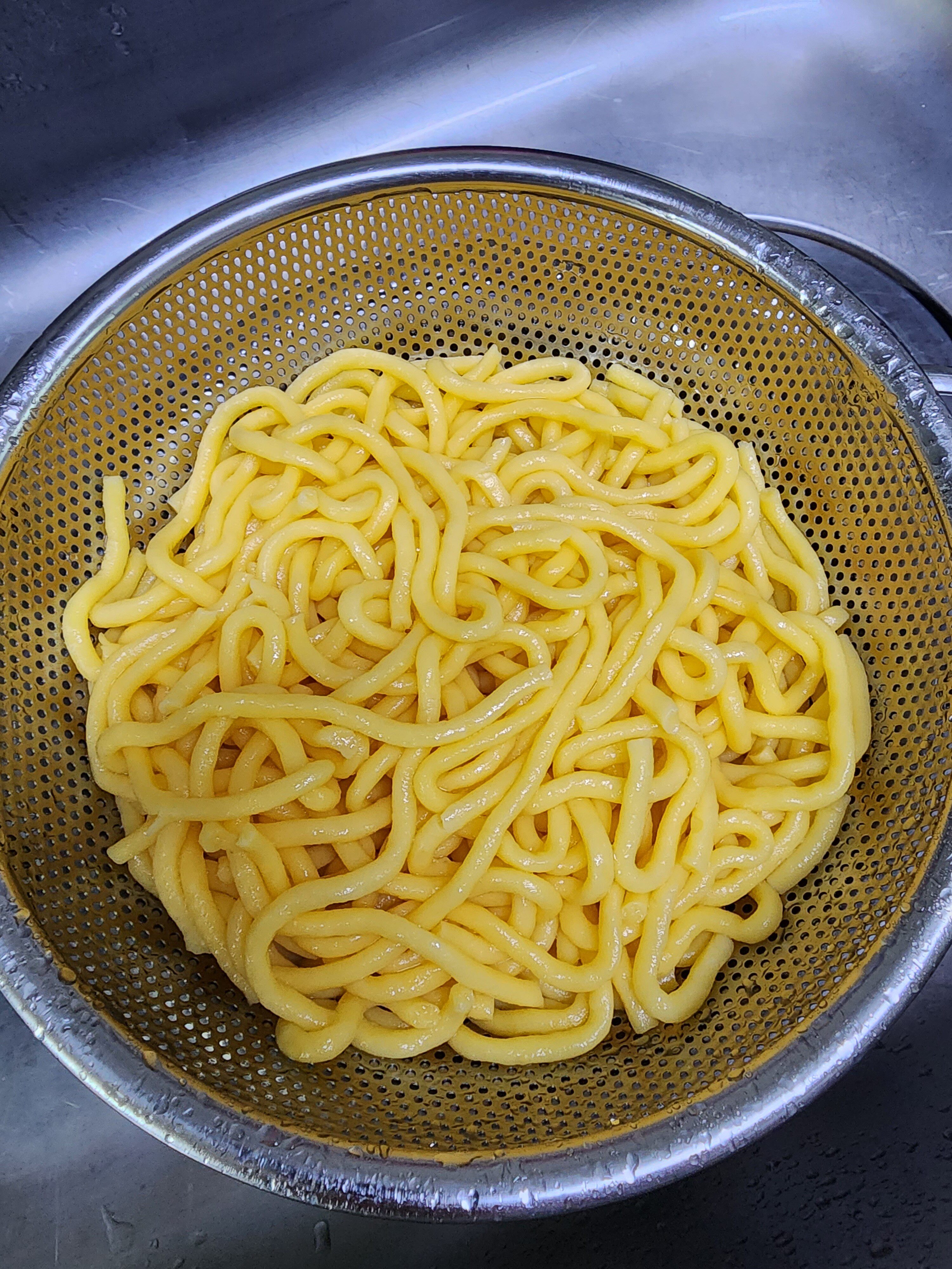 丹东叉子条玉米鲜面条东北特产玉米面条玉米碴子条粗粮无糖酸汤子