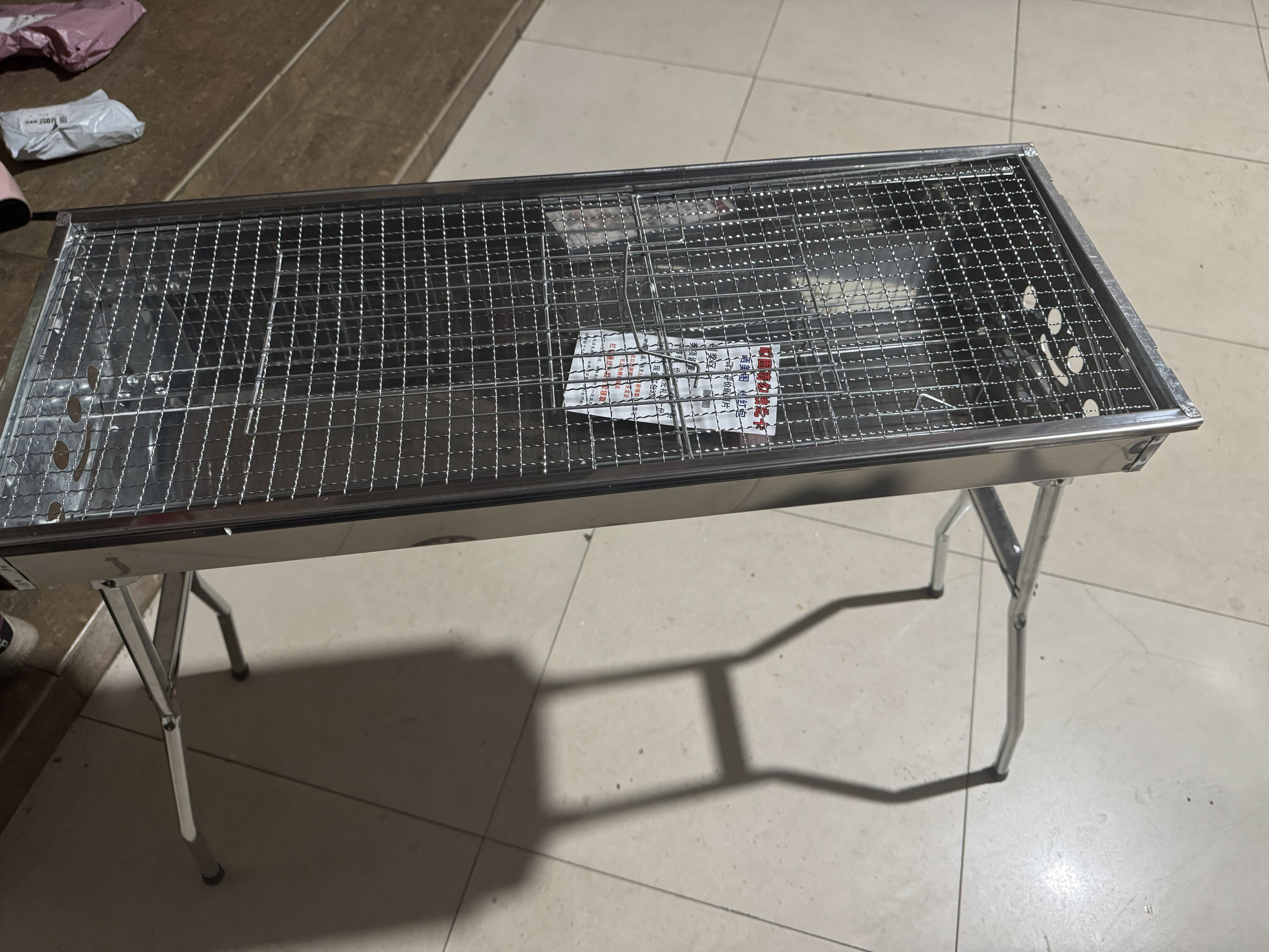 烧烤架木炭家用烧烤炉子户外碳烤炉野外不锈钢烧烤炉全套工具用品