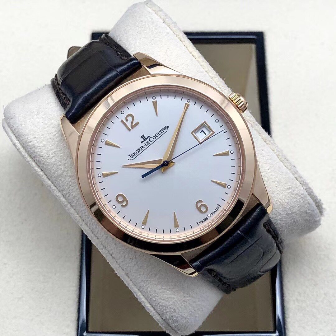 公价112000元[9.5新]积家大师腕表18k金全自动机械男手表1542520