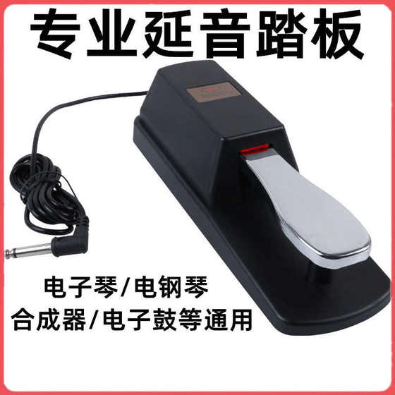 Electric piano sustain pedal electronic piano midi keyboard synthesizer universal drum metal foot pedal instrument accessories
Electric piano sustain pedal electronic piano midi keyboard synthesizer universal drum metal foot pedal instrument accessories