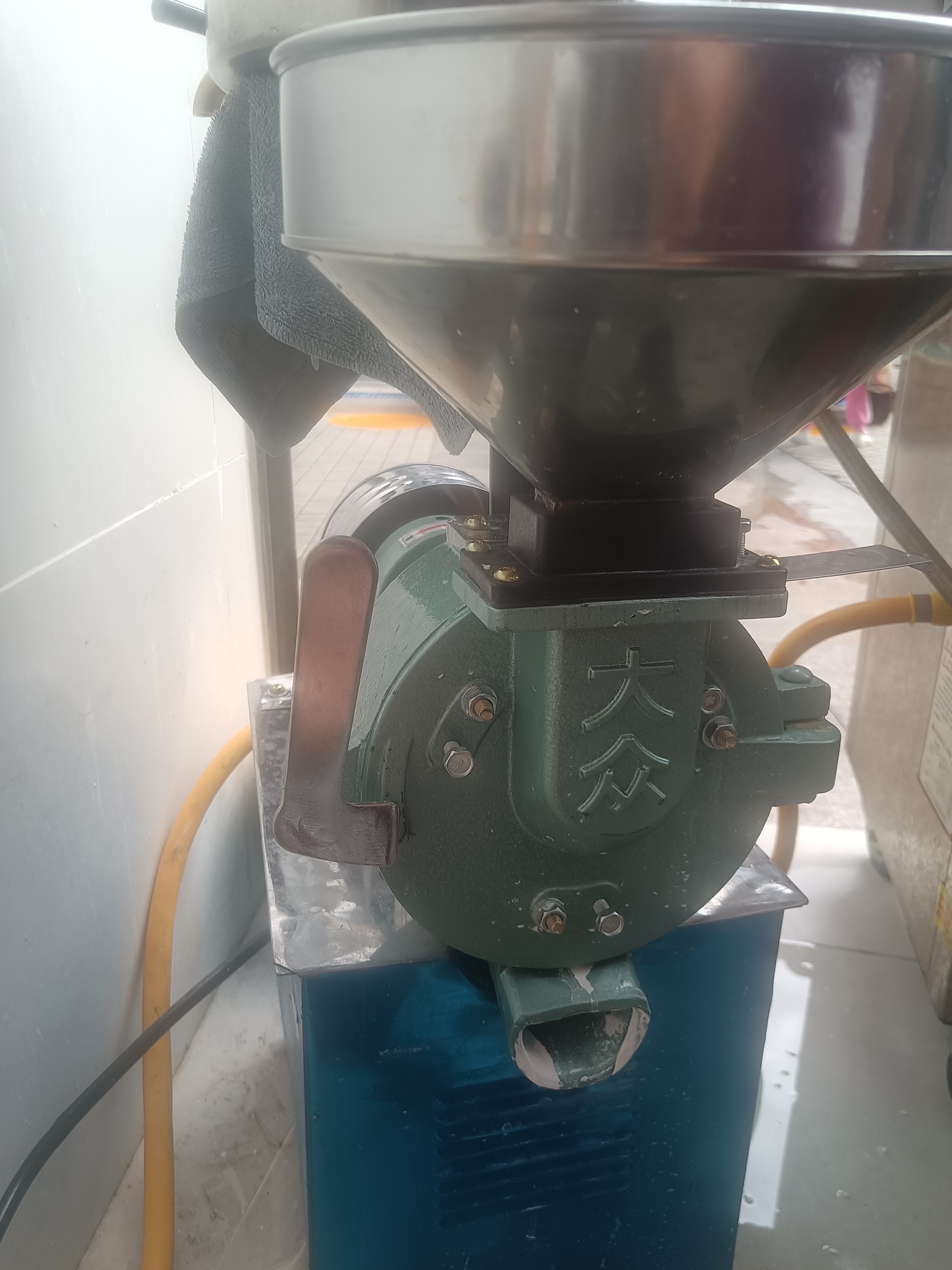 哈客大众磨浆机肠粉米浆机商用打浆机磨米机豆浆花电动石磨机商用