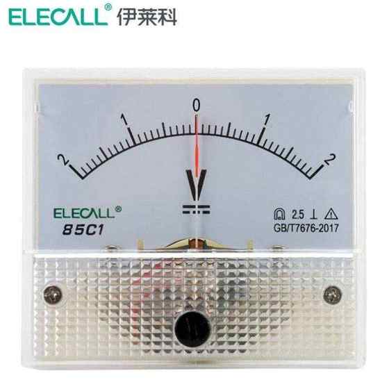 Eleco Elecall 포인터 타입 DC 양방향 양성 및 음성 전류계 85C1-A/V 직접 미터 헤드 Eleco Elecall 포인터 타입 DC 양방향 양성 및 음성 전류계 85C1-A/V 직접 미터 헤드