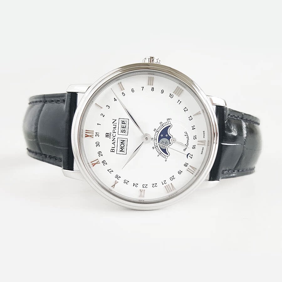 公价91000元宝珀男表经典系列月相自动机械手表男士正品9.8新6263