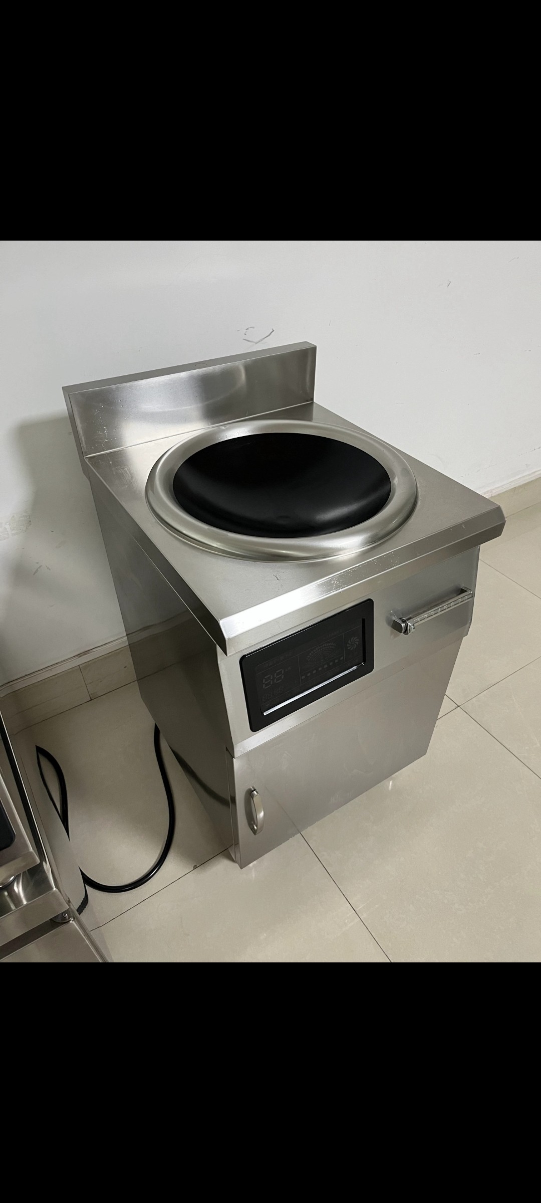 志高商用电磁炉小炒灶大功率8000w食堂餐饮猛火12kw凹面小炒电灶