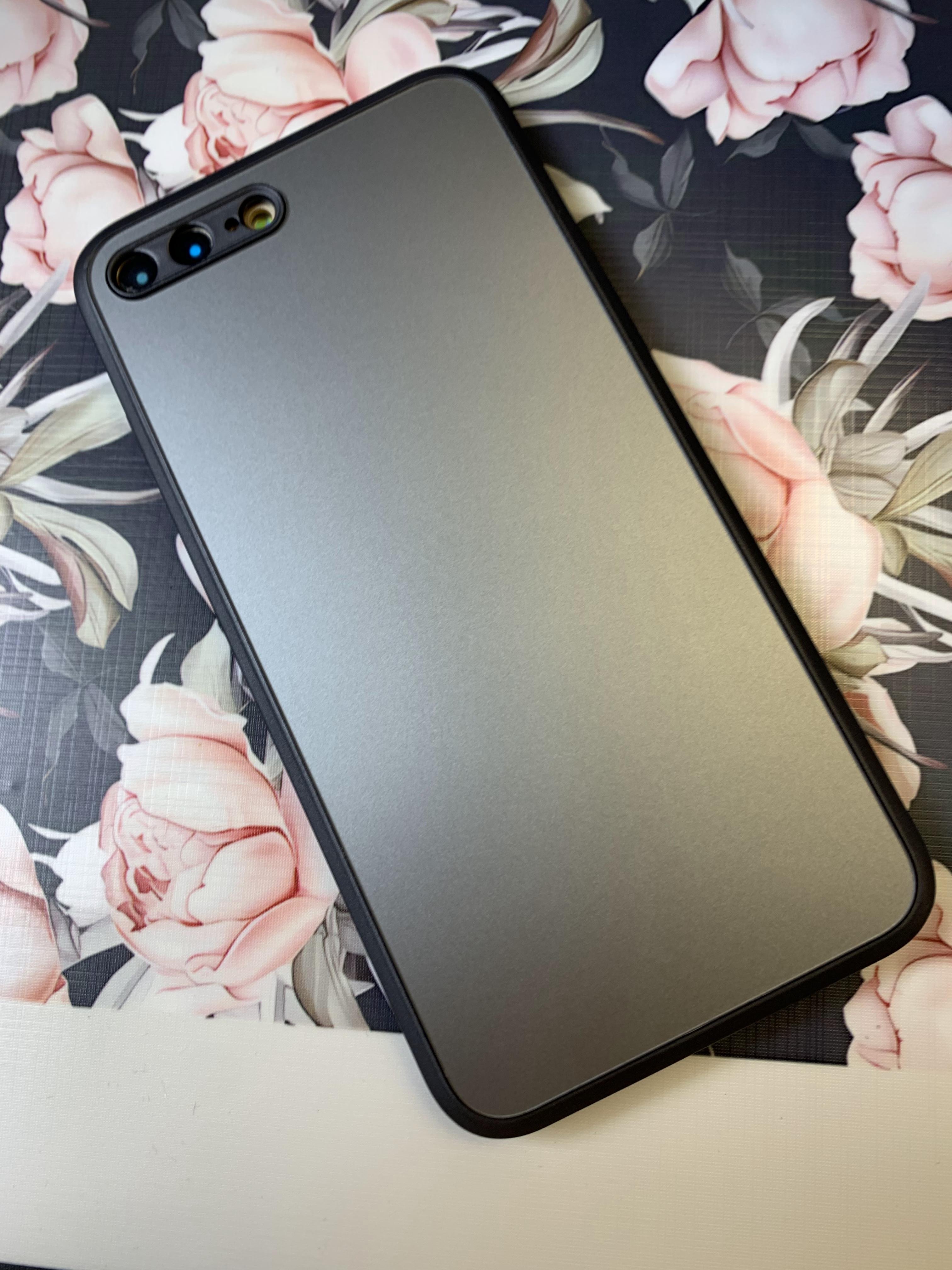 适用苹果8手机壳光韵磨砂玻璃iphone8plus新款防摔苹果se3外壳7全包