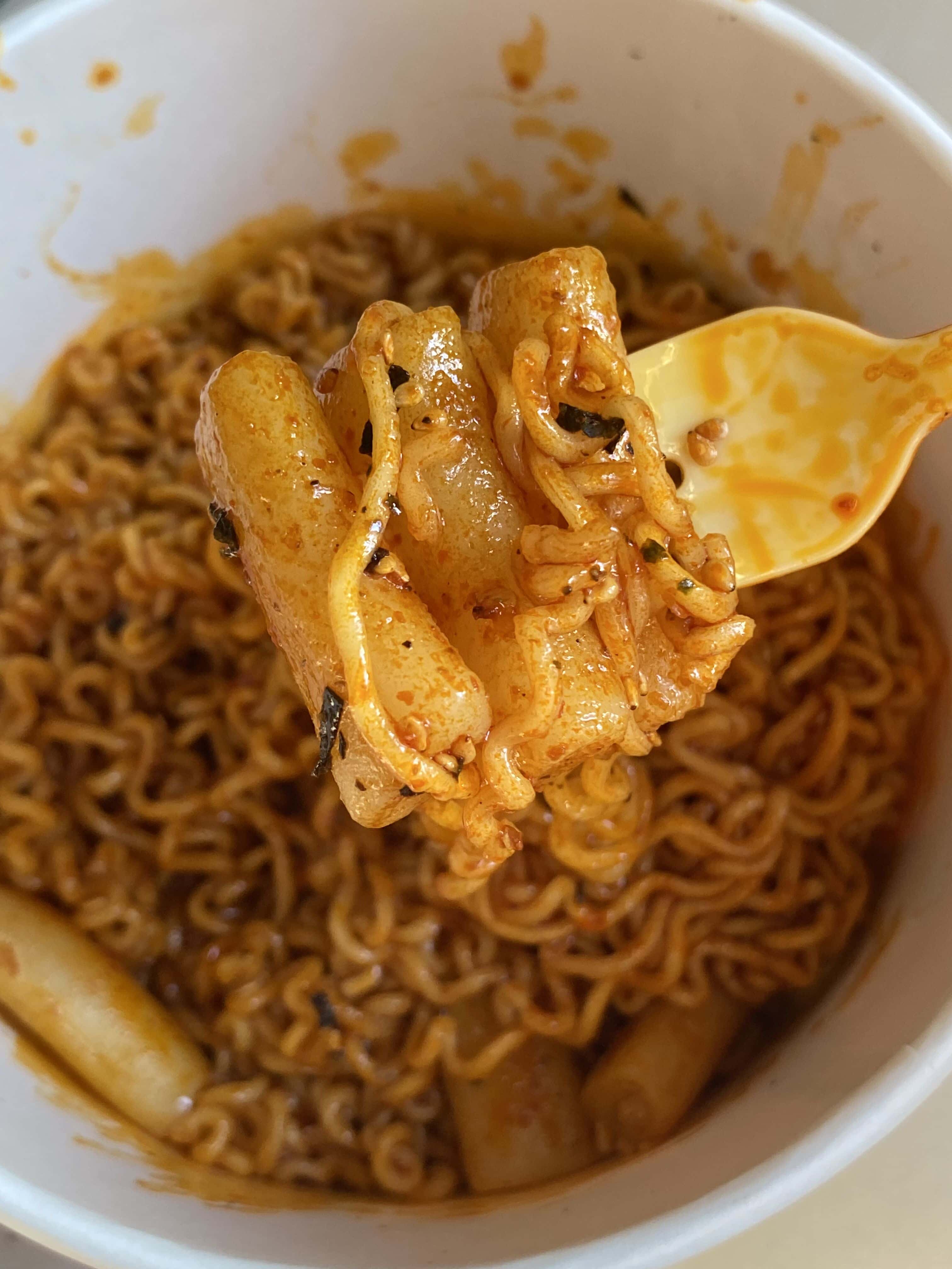 年糕火鸡面辣条拌面正宗韩式盒装方便面泡面甜辣冲泡速食品干拌面