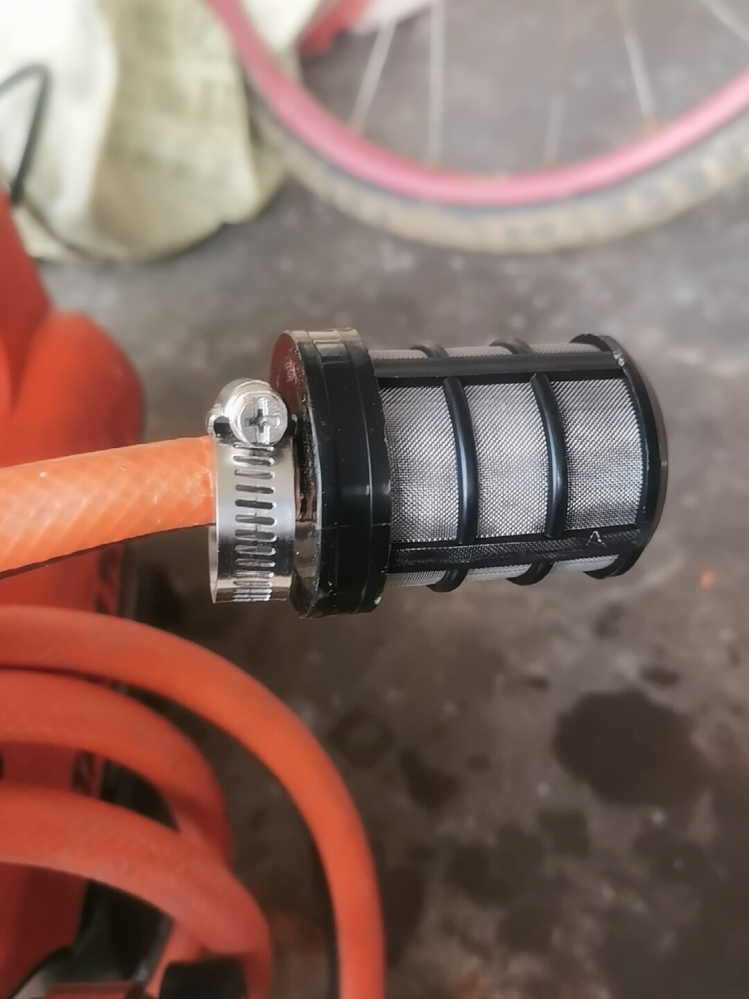 喷雾器洗车器清洗机过滤网双层加厚水泵进水口不锈钢过滤网配件