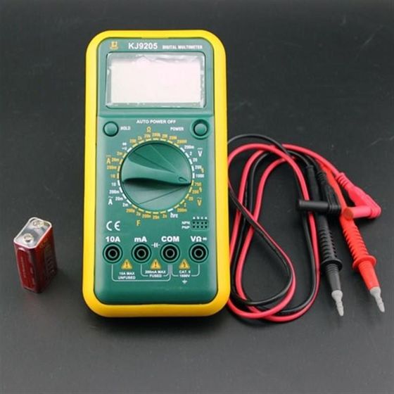 High-precision electric vehicle line meter Kejie 9205 full range multi-meter digital multimeter self-off
High-precision electric vehicle line meter Kejie 9205 full range multi-meter digital multimeter self-off