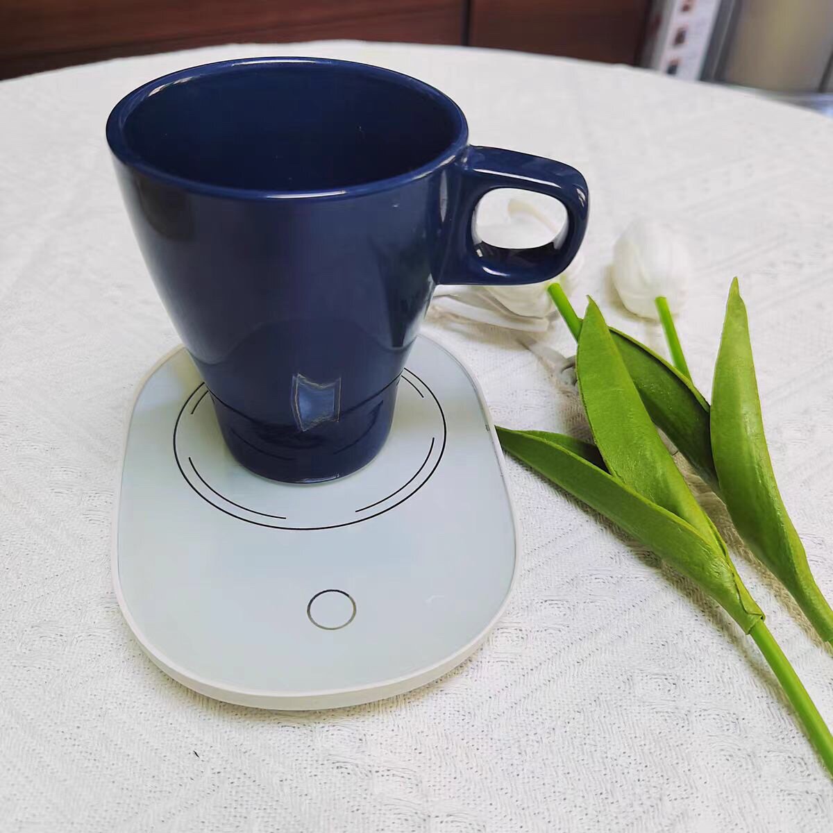 2025新款加热杯垫55度恒温可调温家用保温暖水杯底座智能热牛奶神器