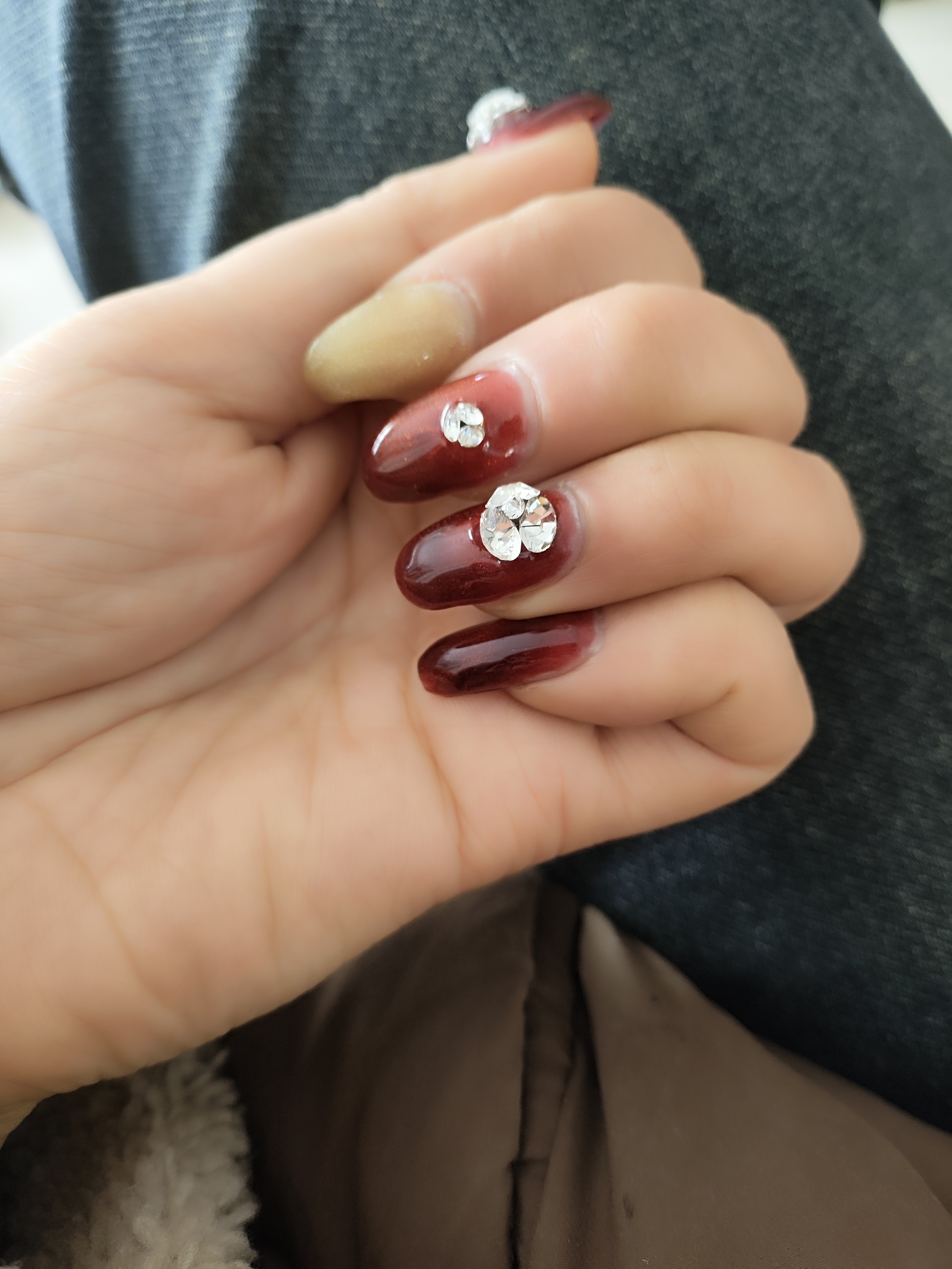 甲油胶2024年新款藕荷色冰透裸粉红色指甲油胶流行美甲店专用显白