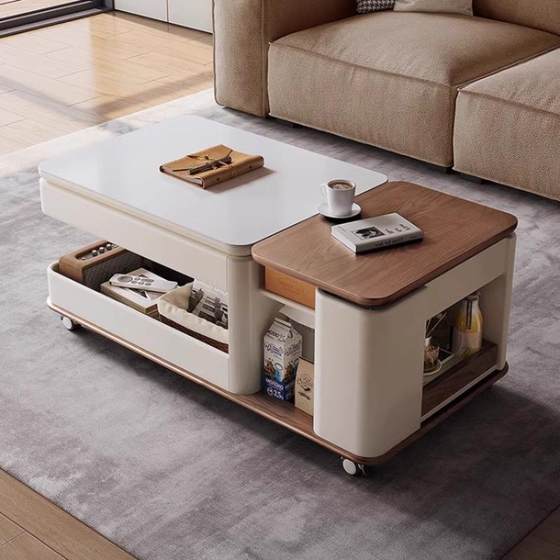 Cable coffee table minimalist living room home sofa side cabinet small apartment cartoon rotation rotation rotation turning stacked rock plate edge
Cable coffee table minimalist living room home sofa side cabinet small apartment cartoon rotation rotation rotation turning stacked rock plate edge