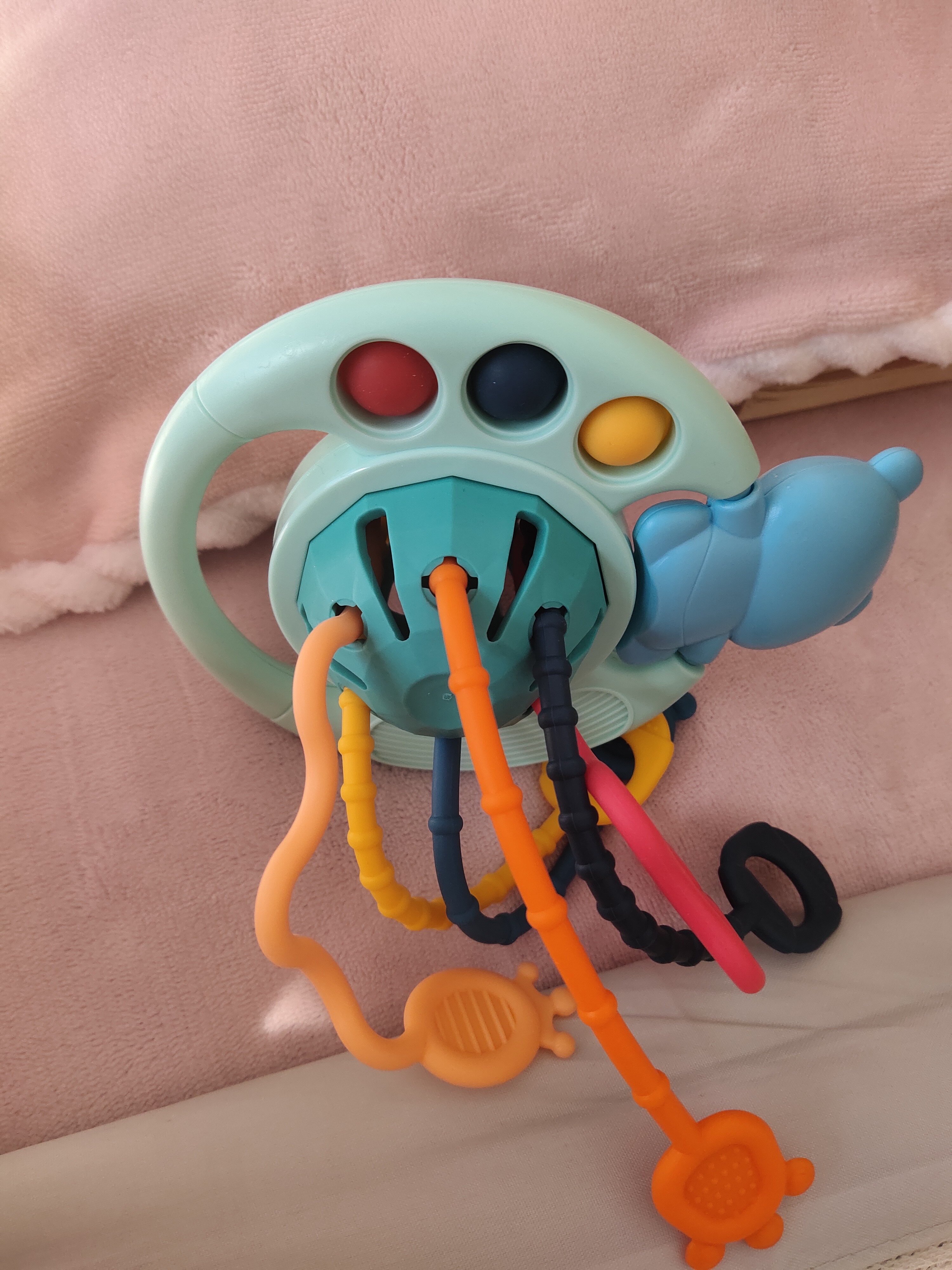 趣味抽抽乐可啃咬婴儿玩具0