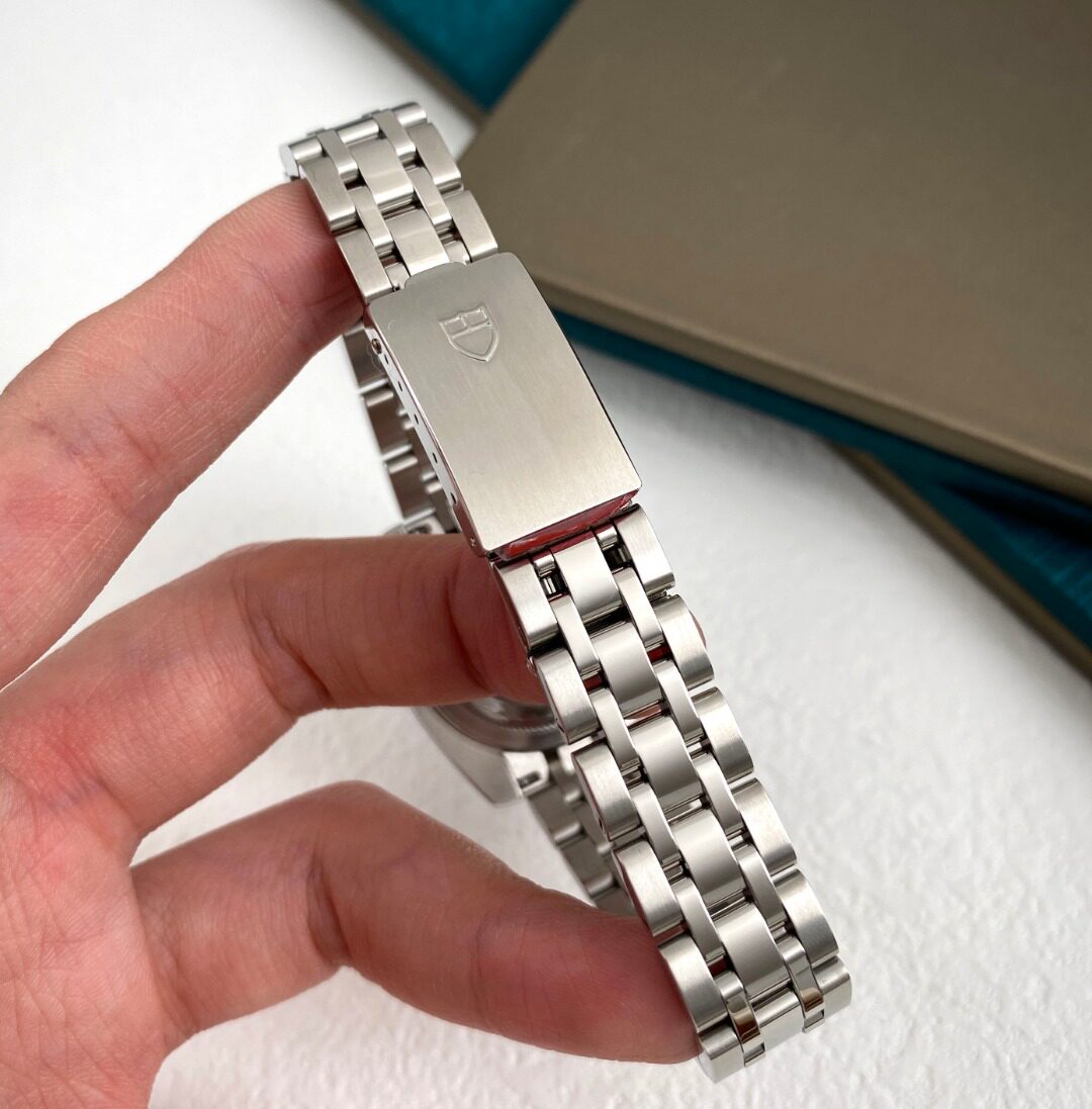 正品低价捡漏[9.8]新帝舵经典系列精钢自动机械女表m22010-0001