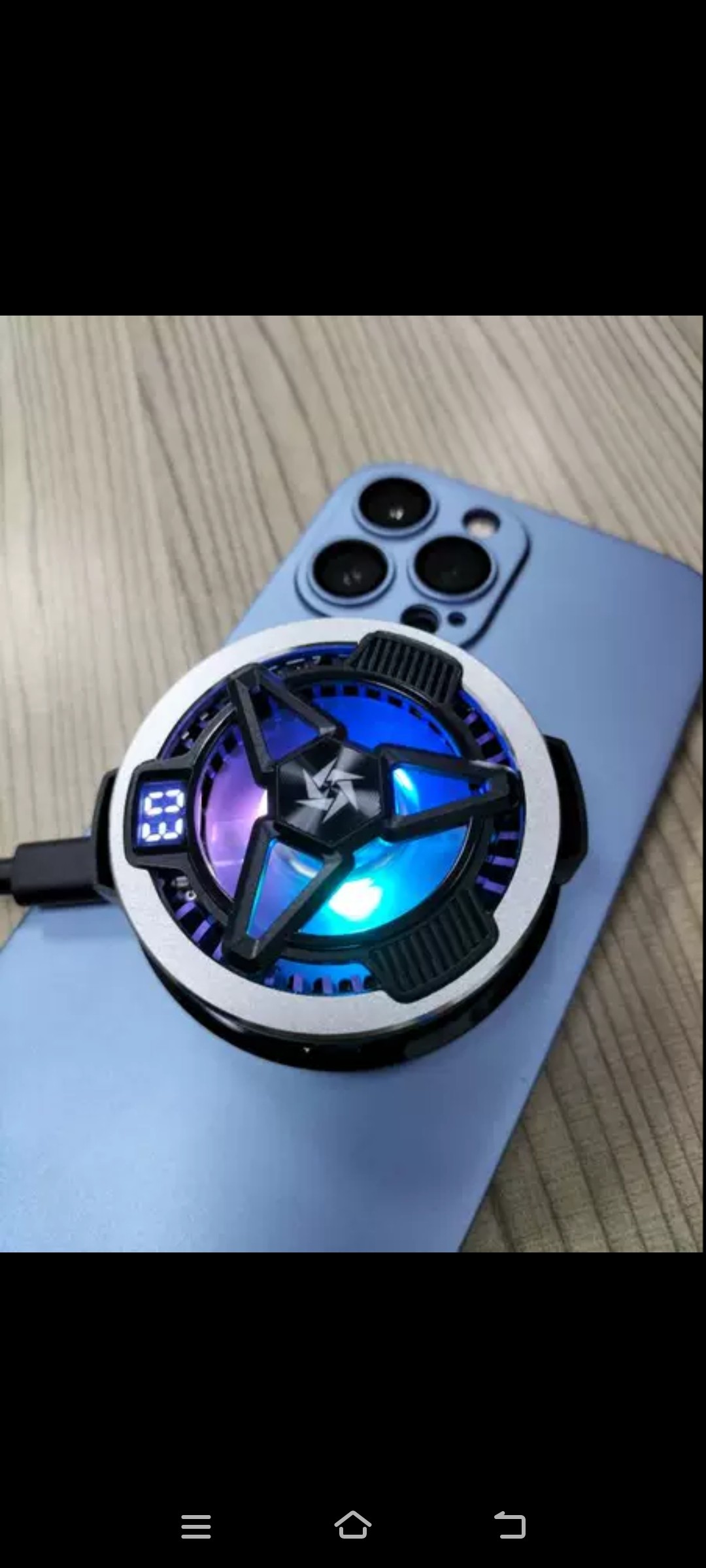 适用三星手机散热器半导体制冷降温神器fold4/s22ultra/zflip3/苹果14