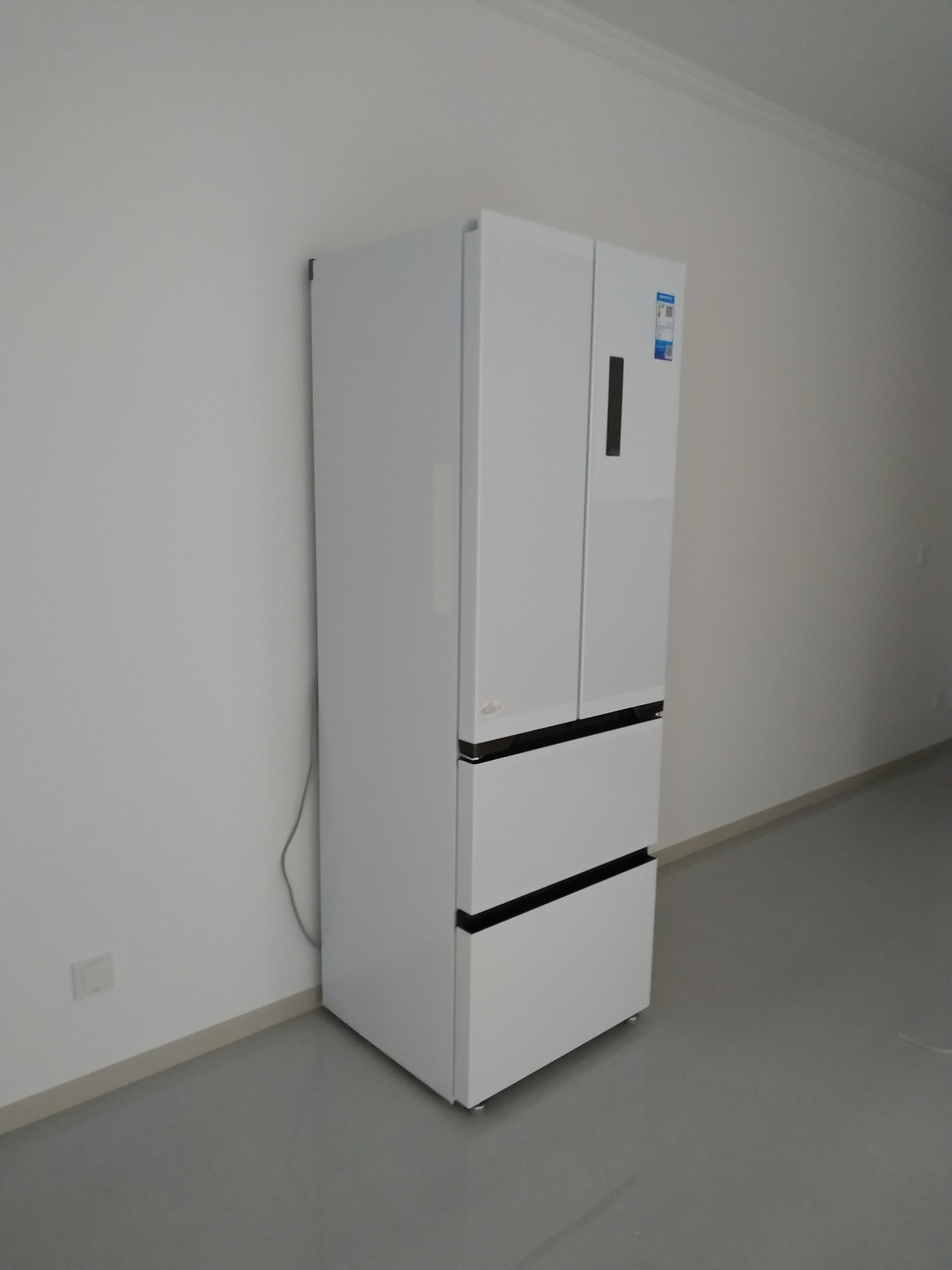 美的m60cm超薄冰箱421法式多门双开四门零嵌入式家用一级风冷无霜