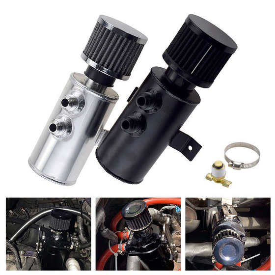 Universal 0.75L 엔진 오일 오일 통기성 냄비 오일 냄비 알루미늄 합금 엔진 오일 필터 냄비 AN10 커넥터가있는 에어 필터 Universal 0.75L 엔진 오일 오일 통기성 냄비 오일 냄비 알루미늄 합금 엔진 오일 필터 냄비 AN10 커넥터가있는 에어 필터