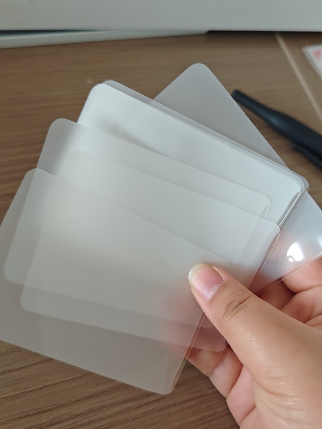 古德塑封膜3寸10c厚过塑膜护卡膜照片过胶膜相片塑封纸透明热塑膜植物