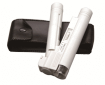 With light source with scale 40 times 100 times magnifying glass microscope convenient portable magnifying glass