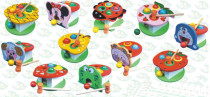 children's toy animal fruit toy children's banging toy small toy children's building blocks