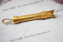 (lolipop) super time Fortress F snow Dew Queen cosplay golden microphone microphone