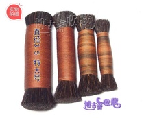 (Mushroom head) extra large prairie horse mane jade brush large jade maintenance tool diameter about 35mm