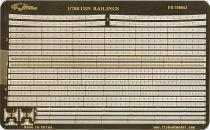 (JZHOBBY) Yingxiang FH700063 1 700 World War II US Navy ship railing