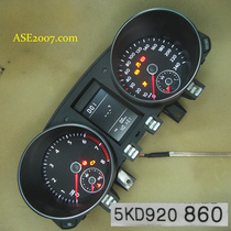 Golf 6 GTI 5kd 920860 large screen combined meter assembly support 35 * * bench