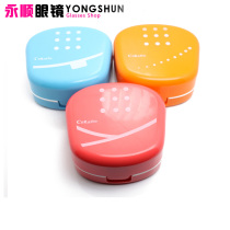 Beauty pupil black brown chocolate color contact lens contact eye pupil black cleaning machine cleaner