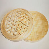 Vietnam imported handmade bamboo basket bamboo basket Puer tea packaging box Puer small Tuocha