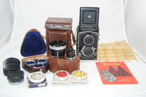 Minolta classic double reverse minolta autocord full set of accessories