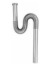 Stainless steel lower water pipe S bends back to water-bending surface basin down water pipe fittings