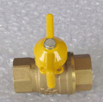 Pneumatic element Yongdexin inner wire butterfly handle ball valve 1 2