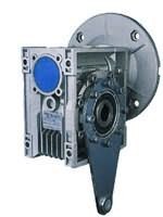 Worm gear reducer RV series (can be equipped with motor) for textile machinery