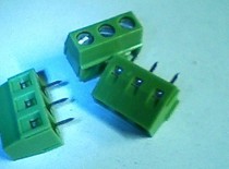 PCB terminal block circuit board soldering terminal KF127-3P spacing 5 0 MM per pin 0 1 yuan