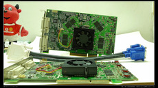 Видеокарта Бросился четыре алмаз с Matrox