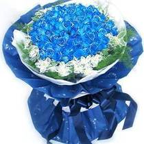Birthday wishes flowers marriage proposals bouquets of blue monsters 99 Shanghai flowers express the same city happy life