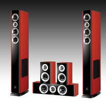 DTS dual decoding matching speaker sound HI-FI speaker (five-piece set)