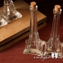 The image of the tower is pastoral style glass crystal vase 6 yuan 10 per 49 yuan (0060X)