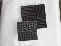 Rubber shock absorber Shock absorber Machine tool shock absorber Rubber gasket Square anti-vibration block Air conditioning rubber pad