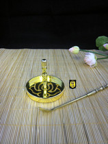 Aroma-effective printing of lotus-scents of lotus-scents powder with the effect of powdered-like powder molds with a gold-plated floras.